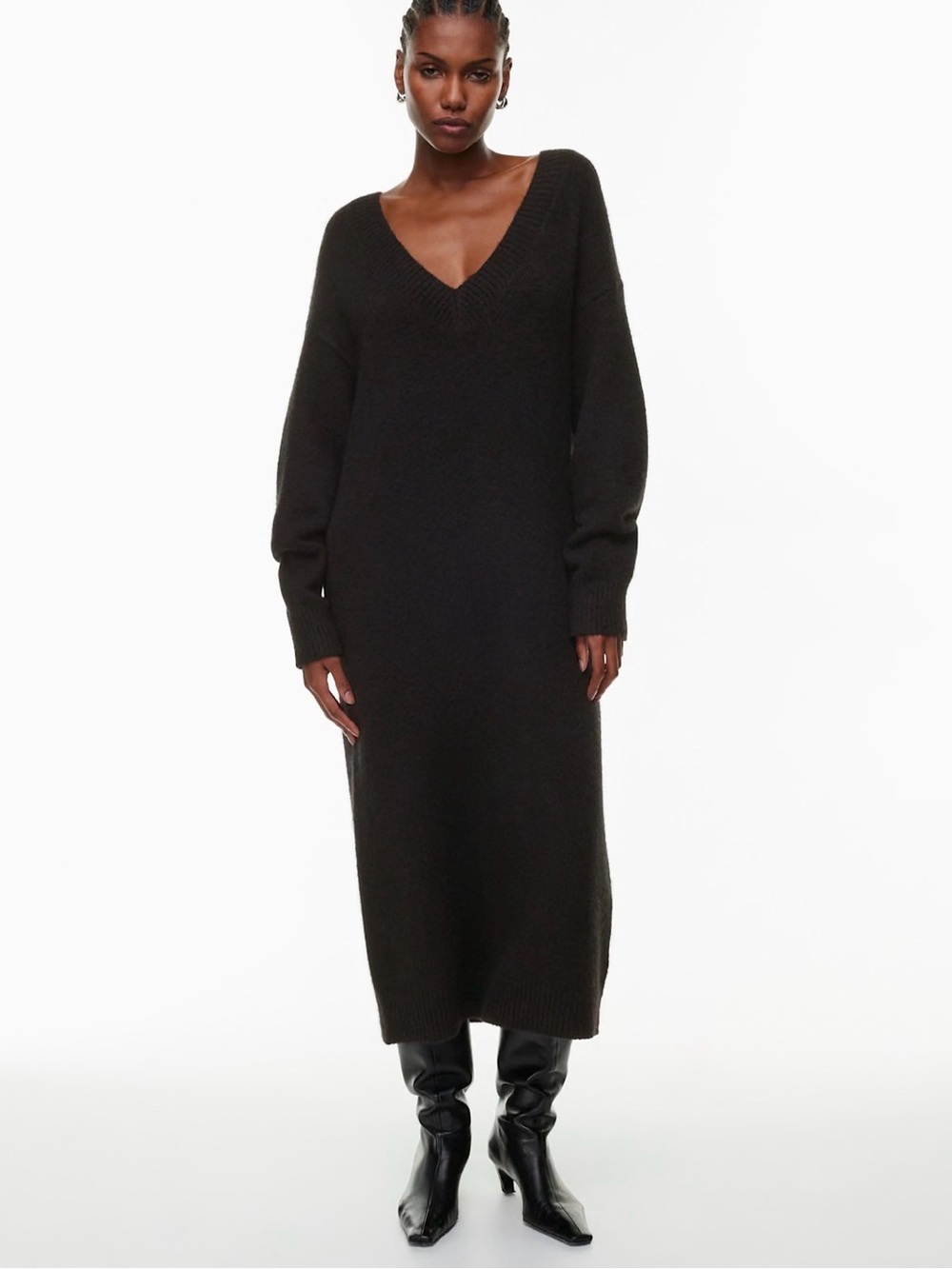 Aritzia Wilfred Leia Sweater Dress